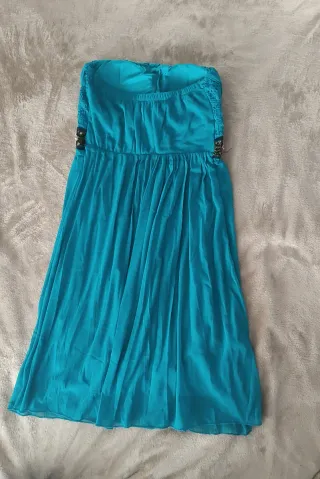 Vestido de fiesta azul talla M