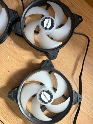 3 Ventiladores PC Gaming upHere RGB