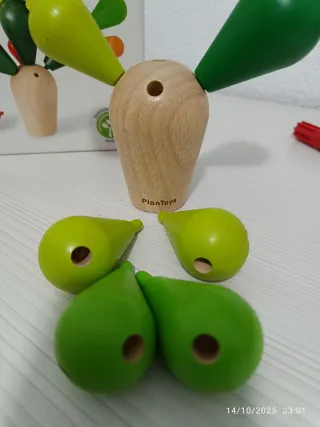 Cactus Equilibrio Plan Toys Madera