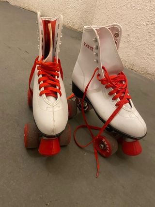 Patines de 4 ruedas blancos AMAYA