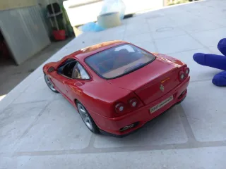 Modellino Ferrari 550 Maranello Rosso