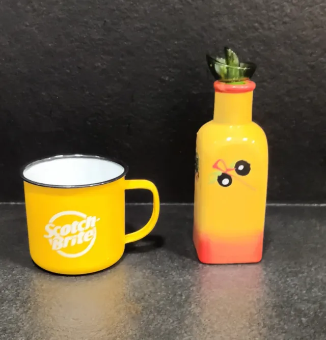 Lote Aceitera y Vaso