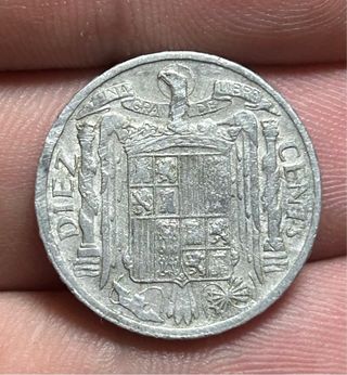 10 céntimos 1953