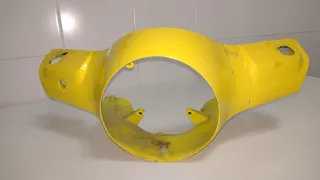Tapa Manillar/Faro Vespa LX 50/125/150 Amarillo