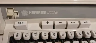 Máquina de escribir Hermes 3000 Vintage