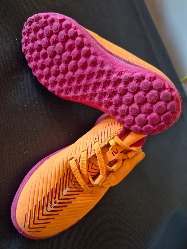 Botas de fútbol Talla 29 Naranja