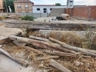 Vigas de madera para construcción