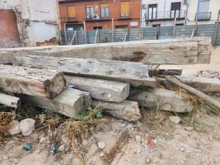Vigas de madera para construcción