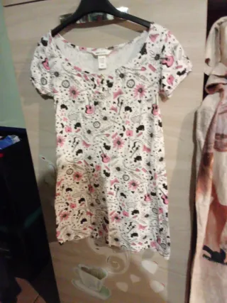 Maglietta bimba H&Mi Young fantasia chitarre fiori