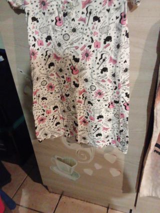 Maglietta bimba H&Mi Young fantasia chitarre fiori