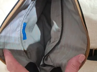 Bolso bandolera Don Algodón negro y marrón