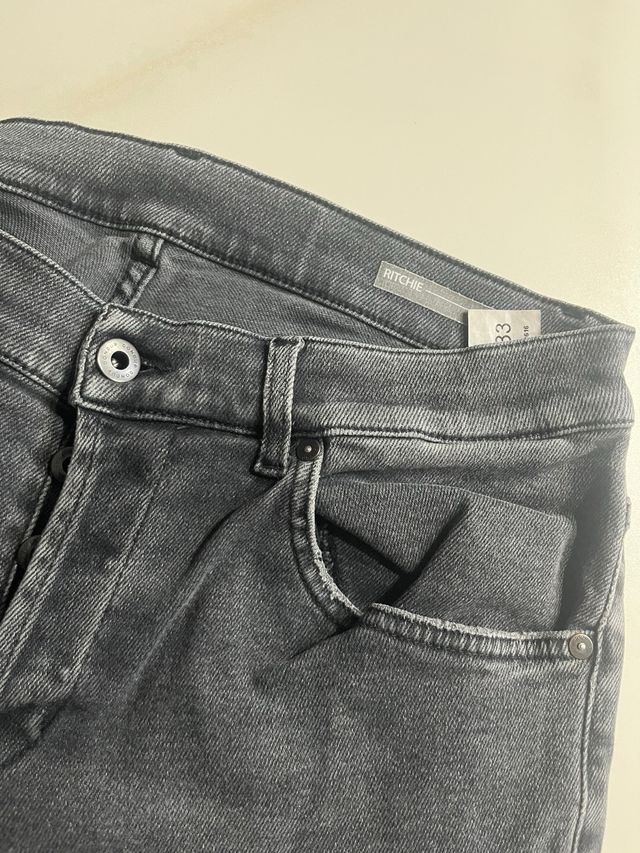 Jeans skinny neri Dondup Ritchie Taglia 33/42