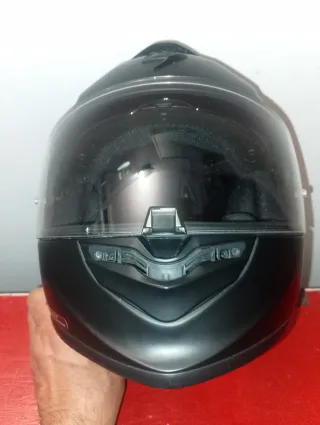 Casco Scorpion axo 1400 air omologato nero.