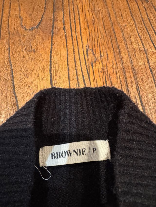 Jersey Brownie Negro Talla P