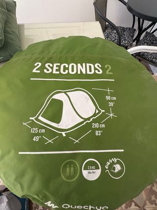 Tienda de campaña Quechua 2 Seconds