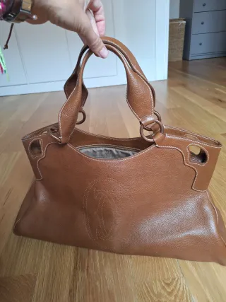 Bolso Cartier Piel Marrón