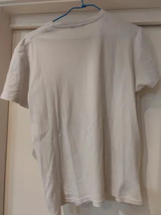 Camiseta Massimo Dutti Blanca Talla M