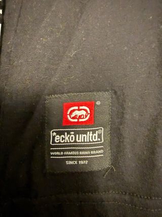 Camiseta Ecko Unltd. Manga Larga Negra