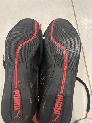 Scarpe Puma uomo nere e rosse