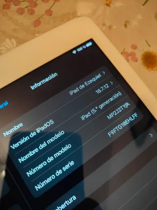 iPad 5ª Generación 128gbs