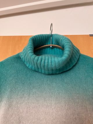 Jersey lana juvenil degradado azul