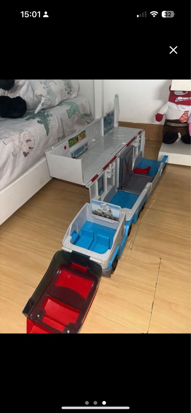 Patrulla Canina torre de control y camión