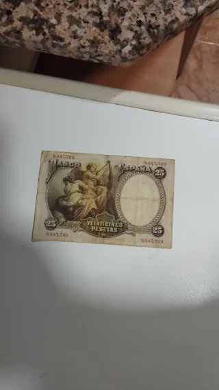 Billete 25 Pesetas Banco de España 1931