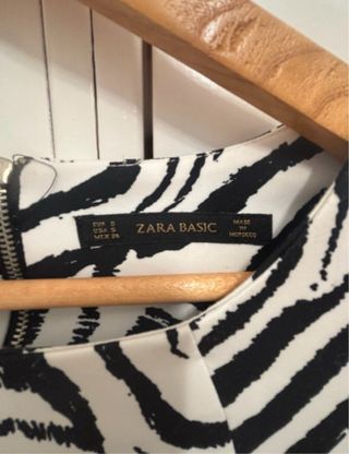 Vestido Zara Animal Print