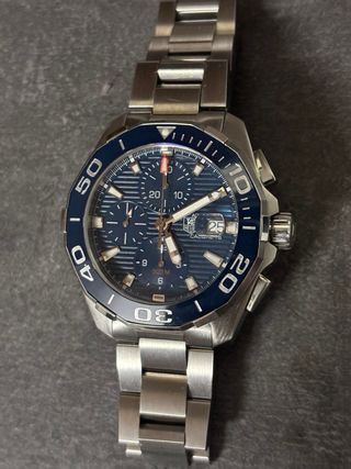 Reloj TAG Heuer Aquaracer Chronograph Azul