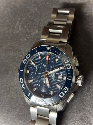 Reloj TAG Heuer Aquaracer Chronograph Azul