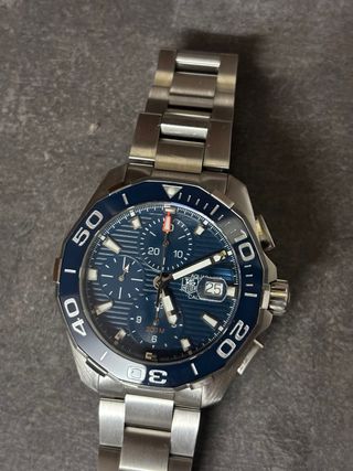 Reloj TAG Heuer Aquaracer Chronograph Azul