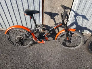 Bicicleta BTWIN naranja