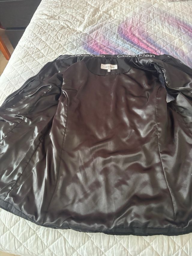 Chaleco acolchado Calvin Klein negro