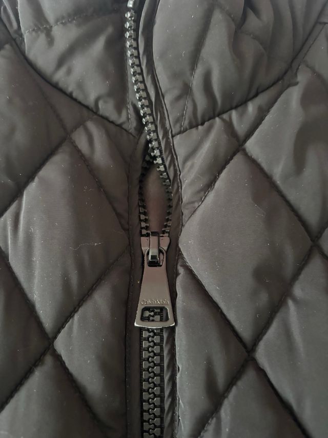 Chaleco acolchado Calvin Klein negro