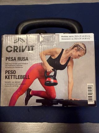 Crivit Pesa Rusa Kettlebell 6kg