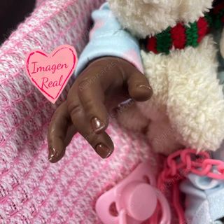 Muñeca reborn bebé silicona