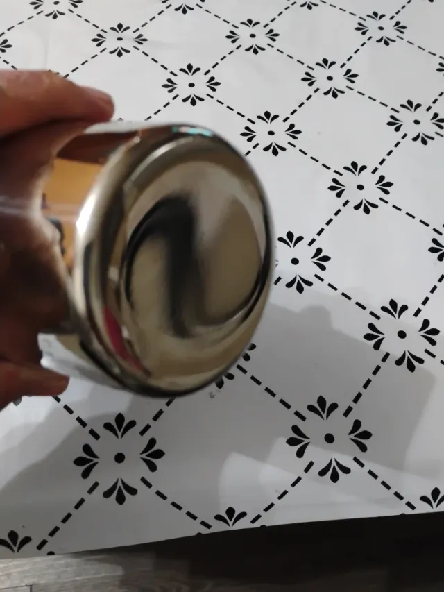 Coctelera Metálica Plateada.