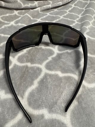 Occhiali da sole sportivi neri multicolore