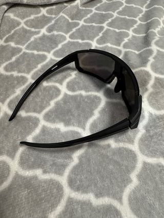 Occhiali da sole sportivi neri multicolore