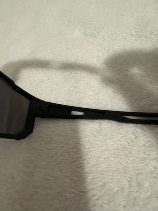 Occhiali da sole sportivi neri multicolore