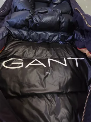 Abrigo GANT acolchado plumas hombre invierno