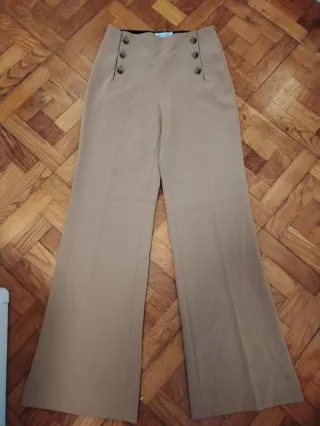 Pantalón El Ganso Talla 36 Beige