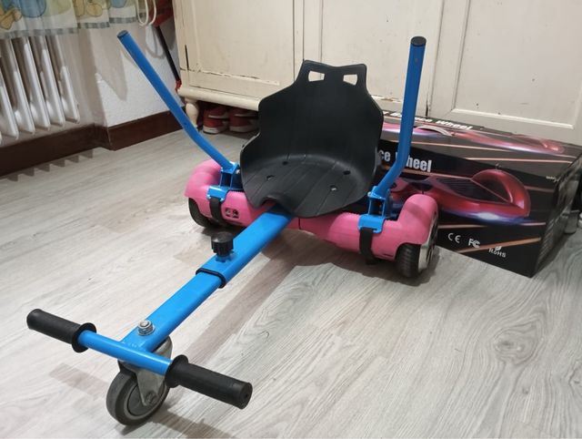 Hoverboard con asiento de kart
