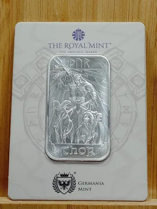 Onza Plata 999.9 Royal Mint Thor