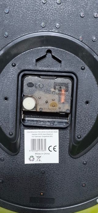 Orologio da parete colorato