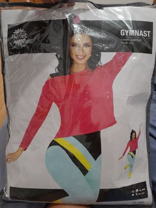 Disfraz Gimnast T-Shirt Jumpsuit Guirca Talla M