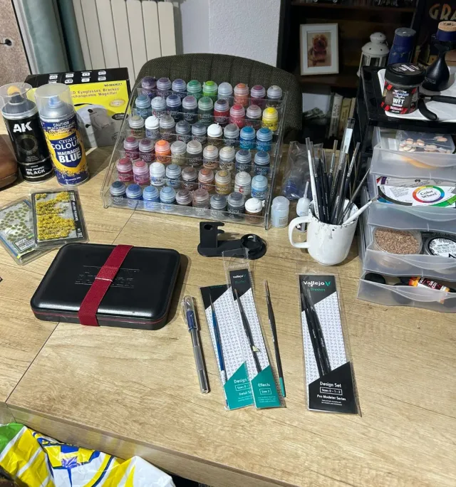 Set Pinturas y Modelismo
