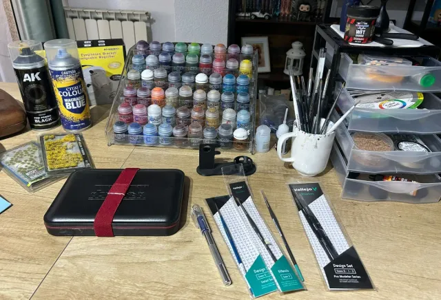 Set Pinturas y Modelismo