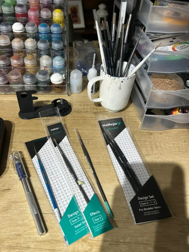 Set Pinturas y Modelismo