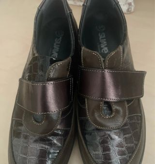 Mocasines Suave Marrones Mujer